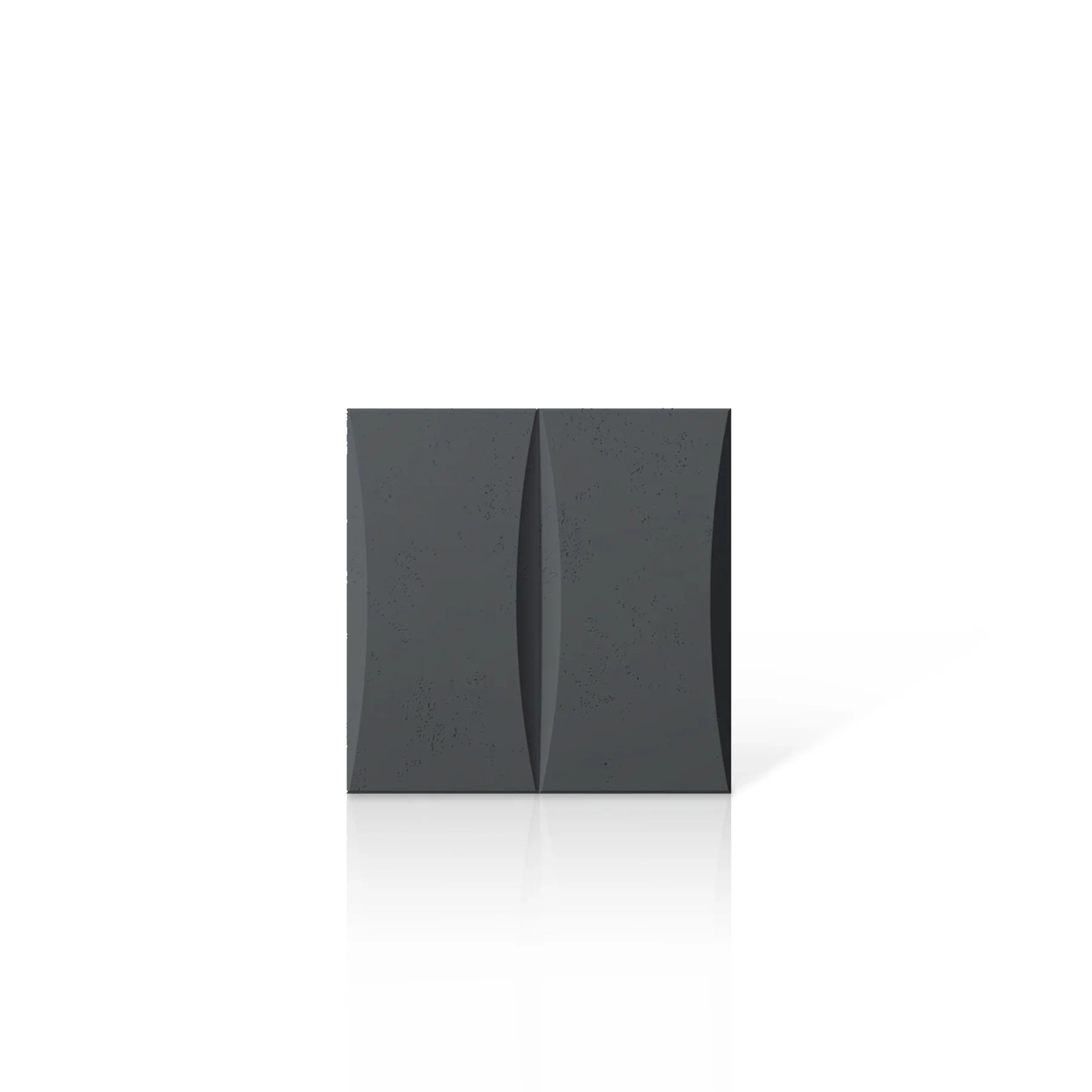 3D Concrete Wall Panels BLOCK colour swatch on white background DecorMania.eu